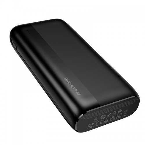 Зовнішній акумулятор BOROFONE BJ86 Victoria power bank(20000mAh) Black