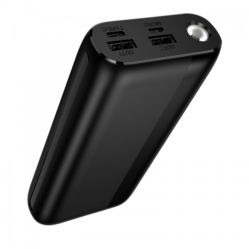 Зовнішній акумулятор BOROFONE BJ86 Victoria power bank(20000mAh) Black