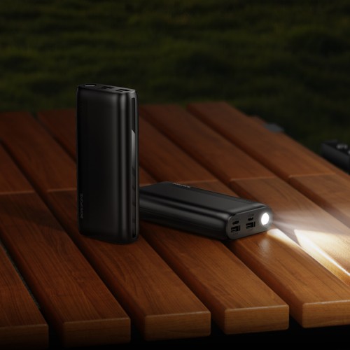 Зовнішній акумулятор BOROFONE BJ86 Victoria power bank(20000mAh) Black