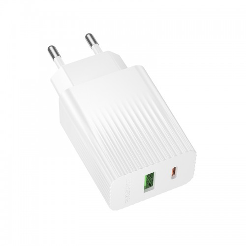 Сетевое зарядное устройство BOROFONE BAS76A Source PD30W+QC3.0 charger White