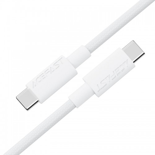 Кабель ACEFAST C18-03 USB-C to USB-C braid charging data cable White
