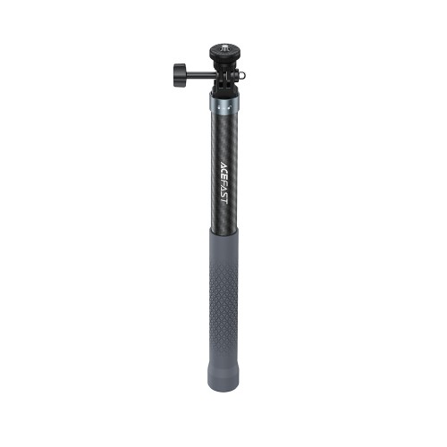 Монопод ACEFAST E38 1.2m carbon fiber telescopic selfie stick Gray-Black