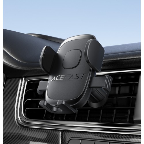 Автодержатель для телефона ACEFAST D56 с фиксацией одной кнопкой, автомобильный держатель для решётки вентиляции, чёрный