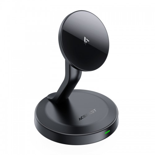 Беспроводное мультизарядное устройство ACEFAST E26 настольный держатель для беспроводной зарядки мобильного телефона Black