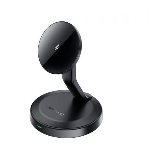 Беспроводное мультизарядное устройство ACEFAST E26 настольный держатель для беспроводной зарядки мобильного телефона Black