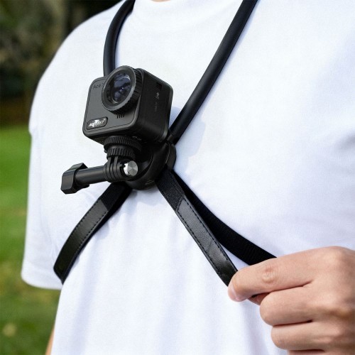 Крепление на шею ACEFAST E37 Air cushion silicone neck-hanging holder Black
