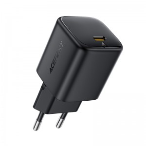 Сетевое зарядное устройство ACEFAST A134 PD67W mini GaN USB-C fast charger Black