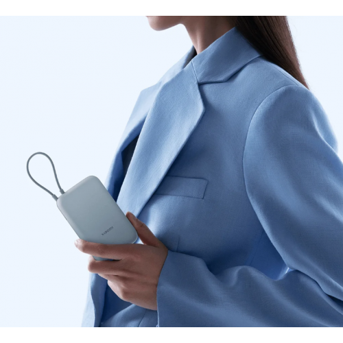 Зовнішній акумулятор Xiaomi Power Bank 10000mAh (Integrated Cable) Tan GL