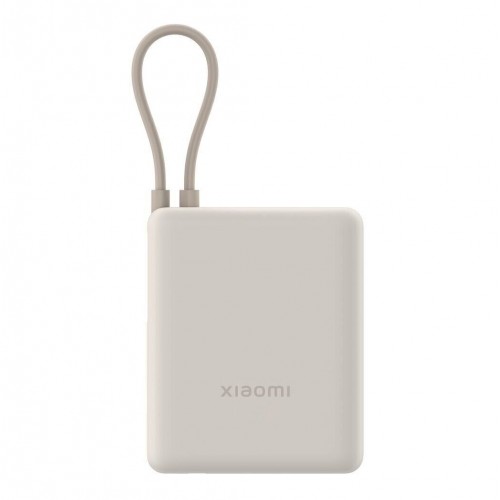Зовнішній акумулятор Xiaomi 33W Power Bank 10000mAh (Integrated Cable) Tan GL
