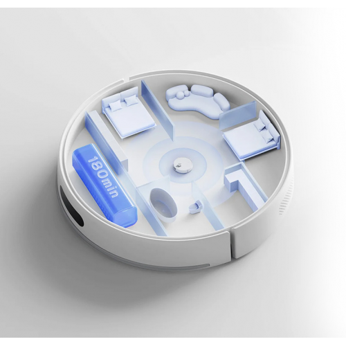 Робот-пилосос з вологим прибиранням Xiaomi Robot Vacuum S40C EU