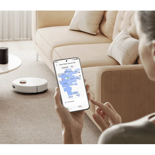 Робот-пилосос з вологим прибиранням Xiaomi Robot Vacuum S40C EU