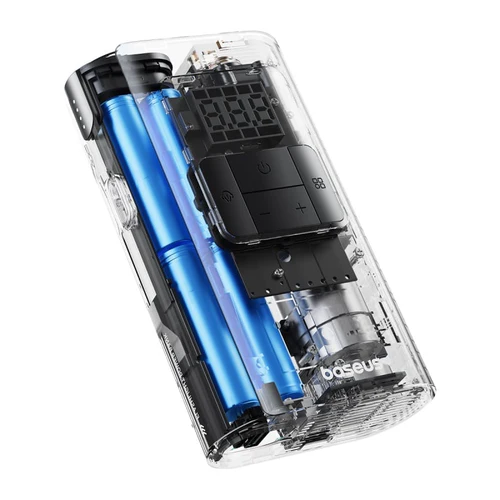 Автомобильный насос Baseus PrimeTrip VA1 Wired and Wireless 2-in-1 для накачки шин Cosmic Black