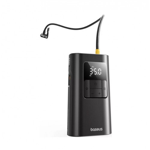 Автомобильный насос Baseus PrimeTrip VA1 Wired and Wireless 2-in-1 для накачки шин Cosmic Black