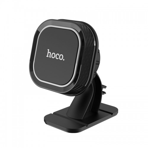 Автодержатель для телефона HOCO CA53 Intelligent dashboard in-car holder Чёрный+Серый