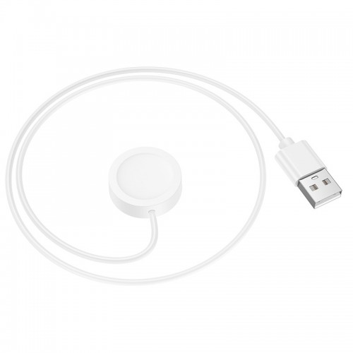 Беспроводное зарядное устройство для смарт-часов HOCO Y30 Smart sports watch charging cable White