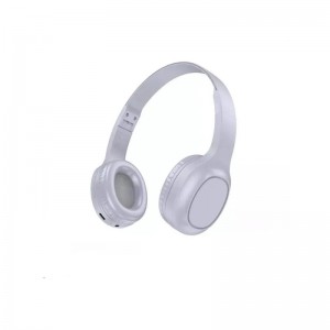 Беспроводные накладные наушники HOCO W46 Charm BT headset Light Blue Gray