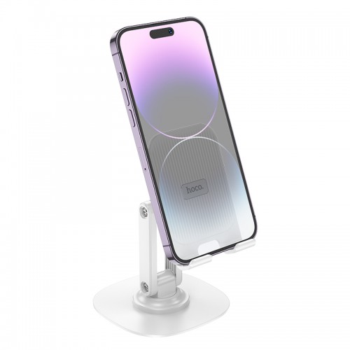 Держатель для телефона HD6 Winner, настольная подставка с двухосевым вращением, белая
