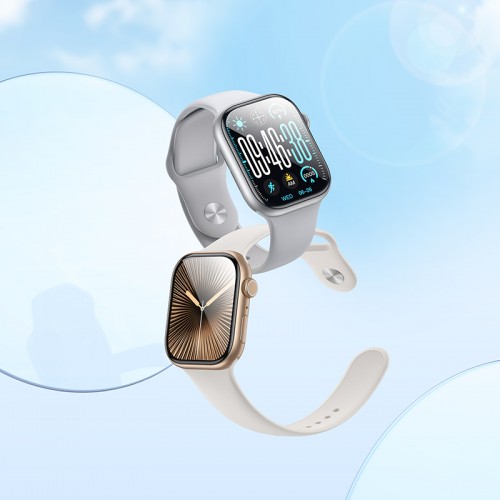 Смарт-часы HOCO Y30 50 мм. 230 мАч. IP67 Спортивные смарт-часы (версия с функцией звонков) Gold