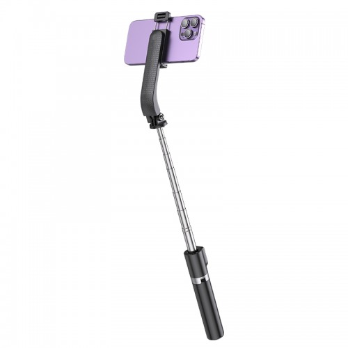 Монопод для селфи HOCO K20 Prior, держатель для прямых трансляций, черный