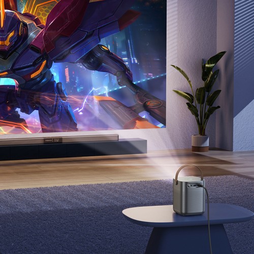 Проектор HOCO DT4 Wi-Fi 2.4/5 ГГц Smart full autofocus projector (720P Android version) EU