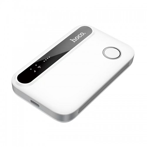 Маршрутизатор HOCO HI41 Mobile portable WiFi (Europe Asia and Africa) White