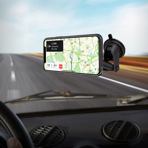 Автотримач для телефона HOCO CA67 Sagittarius series stretch magnetic car holder Black