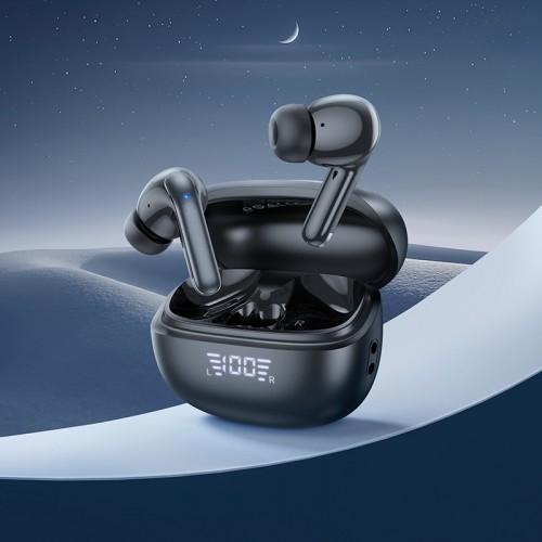 Беспроводные наушники TWS HOCO EQ5, ANC+ENC, Black