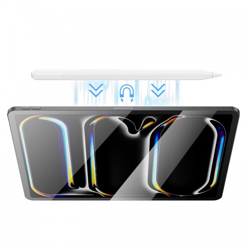 Стилус HOCO GM112 Intelligent anti-lost активный ёмкостный стилус с цифровым дисплеем, предназначенный для iPad, белый