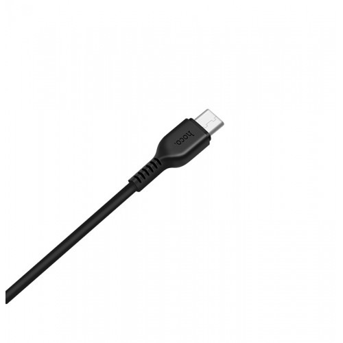 Кабель HOCO X20 USB to Type-C 3A, 3m, PVC, TPE connectors, Black