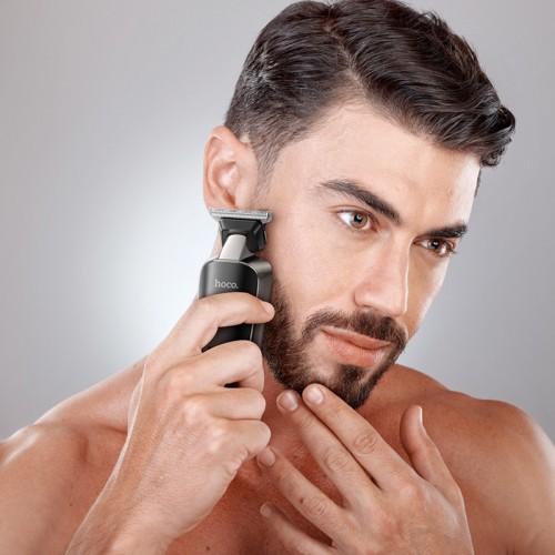 Машинка для стрижки HOCO HP23 Diamond engraving electric hair clipper Black