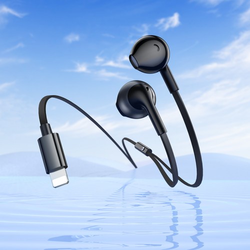 Проводные наушники HOCO M115 (Lightning) Black