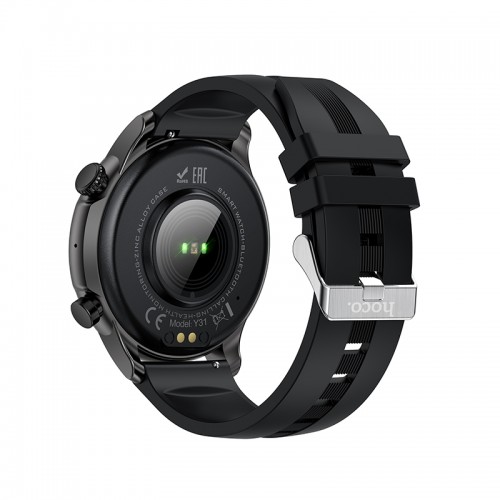 Смарт-годинник HOCO Y31 37mm, 250 mAh, Smart sports watch(call version) Black