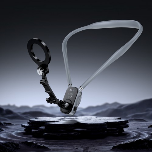 Кріплення для телефона на шию HOCO K31 Campo magnetic neck-hanging holder Black Gray