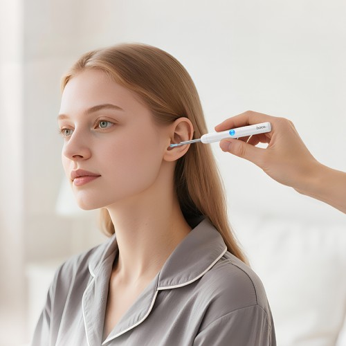 Інструмент для чищення вух з камерою HOCO HP65 Ears cleaning tool with camera White