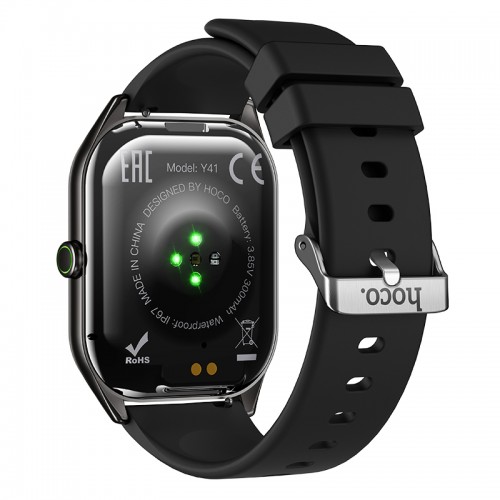 Смарт-годинник HOCO Y41 Smart watch(call version) Black