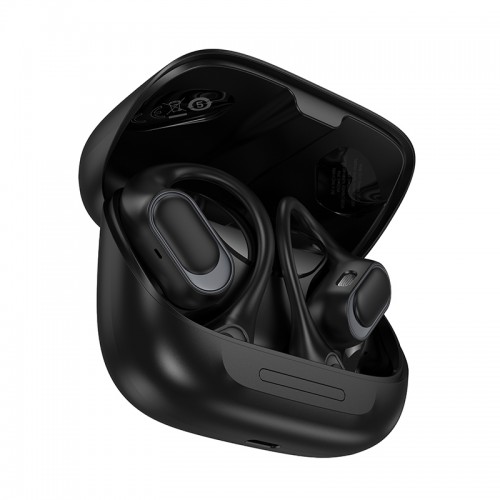 Бездротові навушники HOCO EA11 Honey open true wireless BT headset Black