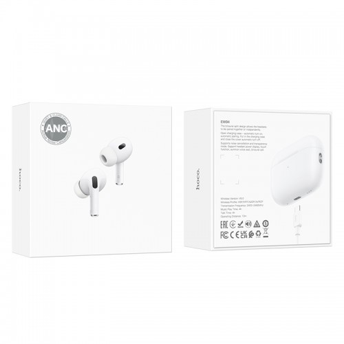 Бездротові навушники TWS HOCO EW94, ANC, White