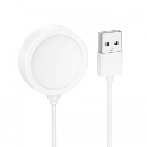 Бездротовий зарядний пристрій для смарт-годинника HOCO Y40 Smart watch charging cable White