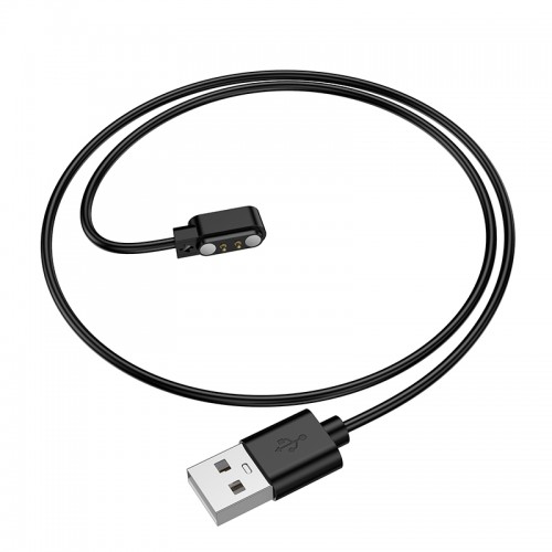 Бездротовий зарядний пристрій для смарт-годинника HOCO Y39 Smart watch charging cable Black