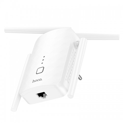 Ретранслятор Wi-Fi HOCO HI35 WiFi4 repeater White