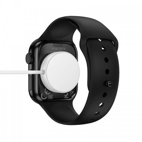 Бездротовий зарядний пристрій для смарт-годинника BOROFONE BD14 Smart sports watch charging cable White