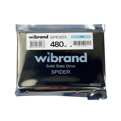 Накопитель SSD Wibrand Spider 480GB 2.5" 7mm SATAIII Bulk
