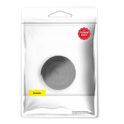 Органайзер для кабеля Baseus Circle Velcro strap 50 см, черный