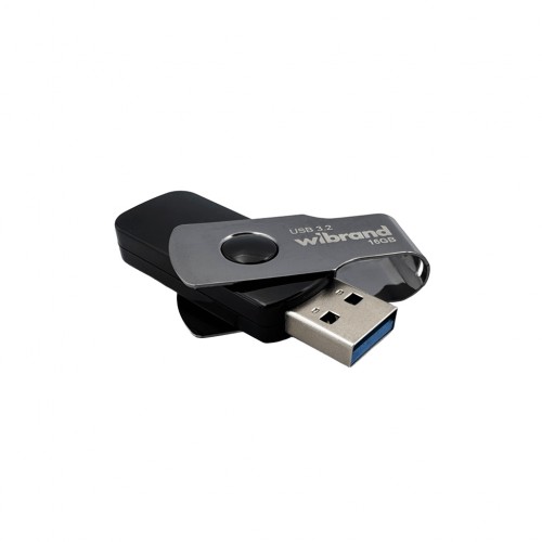 Флеш-накопичувач Wibrand USB 3.2 Gen1 Lizard 16GB Black
