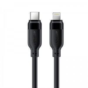 Кабель ACEFAST C16-01 TPU charging data cable USB-C to L Black
