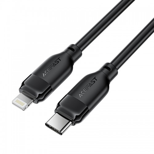 Кабель ACEFAST C16-01 TPU зарядный дата-кабель USB-C к L черный