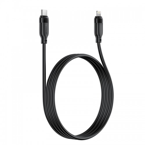 Кабель ACEFAST C16-01 TPU зарядный дата-кабель USB-C к L черный