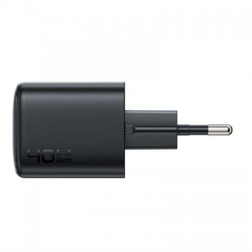 Мережевий зарядний пристрій ACEFAST A136 PD40W mini GaN USB-C fast charger Black
