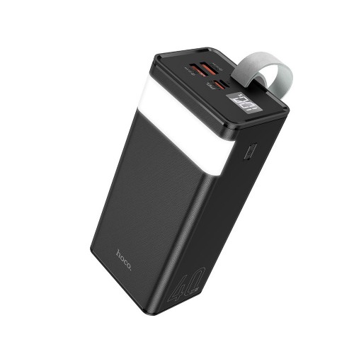Внешний аккумулятор HOCO J86 Powermaster 22.5W полностью совместимый power bank (40000mAh) Черный