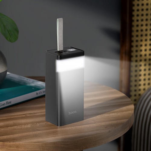 Внешний аккумулятор HOCO J86 Powermaster 22.5W полностью совместимый power bank (40000mAh) Черный